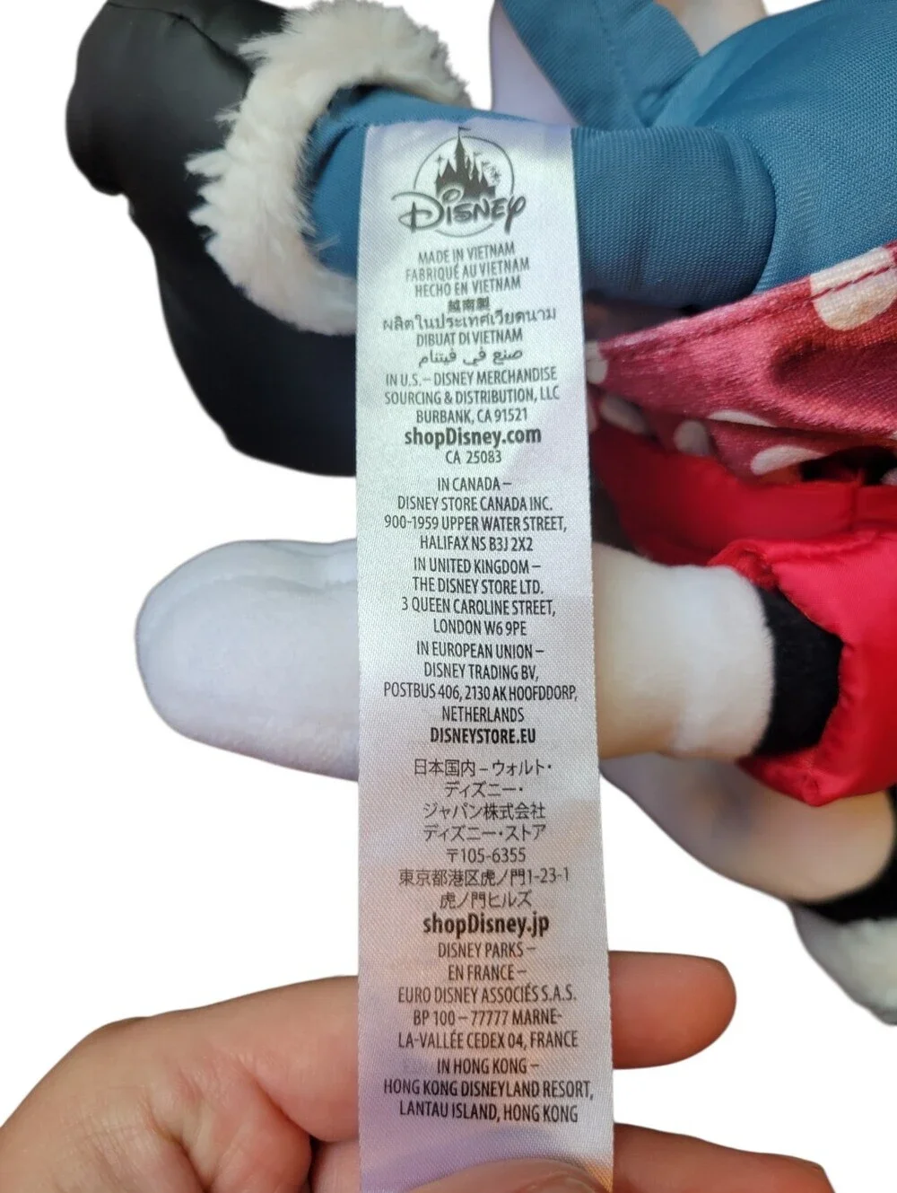 Disney Minnie Mouse Seasons Greetings Plush